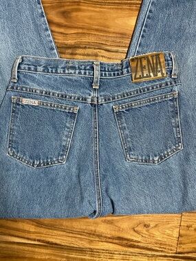 Zena Vintage 80's/90's MOM jeans high rise tapered leg medium denim wash Size 10